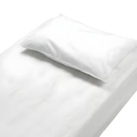 Kit de cama/albergue de Polipropileno 20g: Sabanilla Ajustable + Cubre Almohada